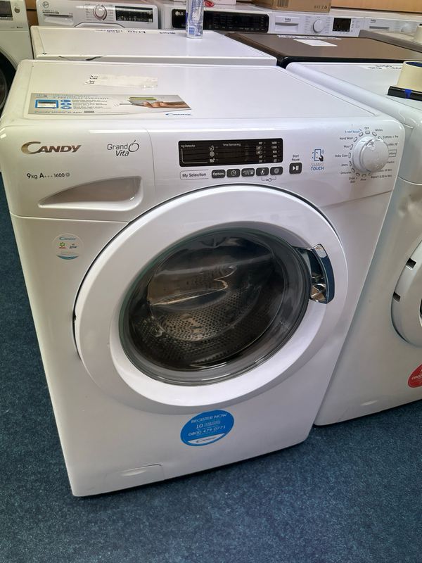 Candy GVS169D3 9KG 1600rpm Washing Machine White