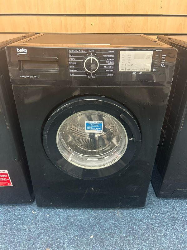 Beko WTF841M2B 8KG 1400rpm Washing Machine Black