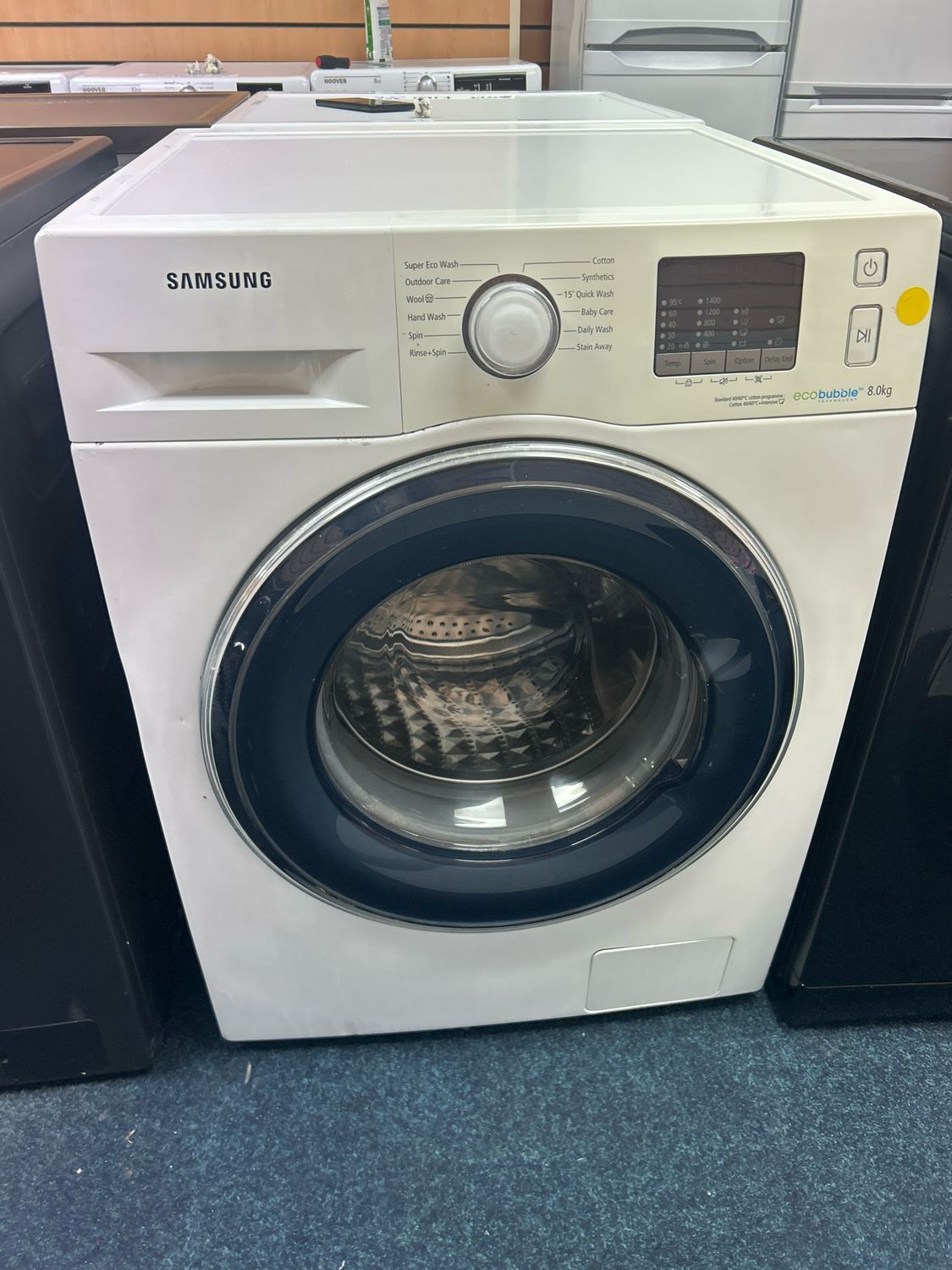 Samsung 8KG 1400rpm Washing Machine White