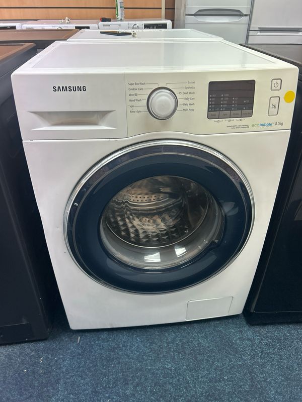 Samsung 8KG 1400rpm Washing Machine White