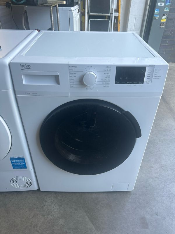 Beko WTK104121W 10KG 1400rpm Washing Machine White