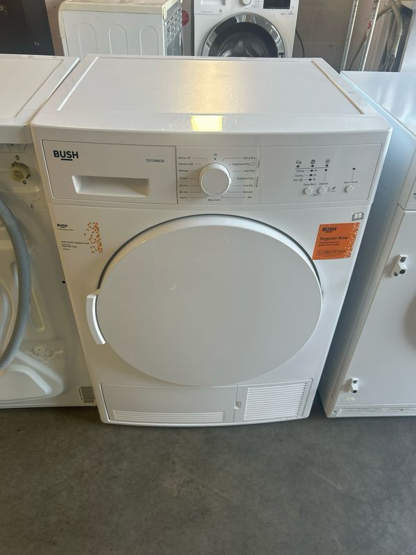 Bush TD7CNBCW 7KG Condenser Tumble Dryer White