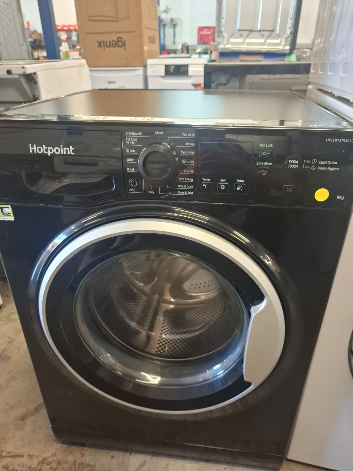 Hotpoint NSWR845CBSUKN 8KG 1400rpm Washing Machine Black