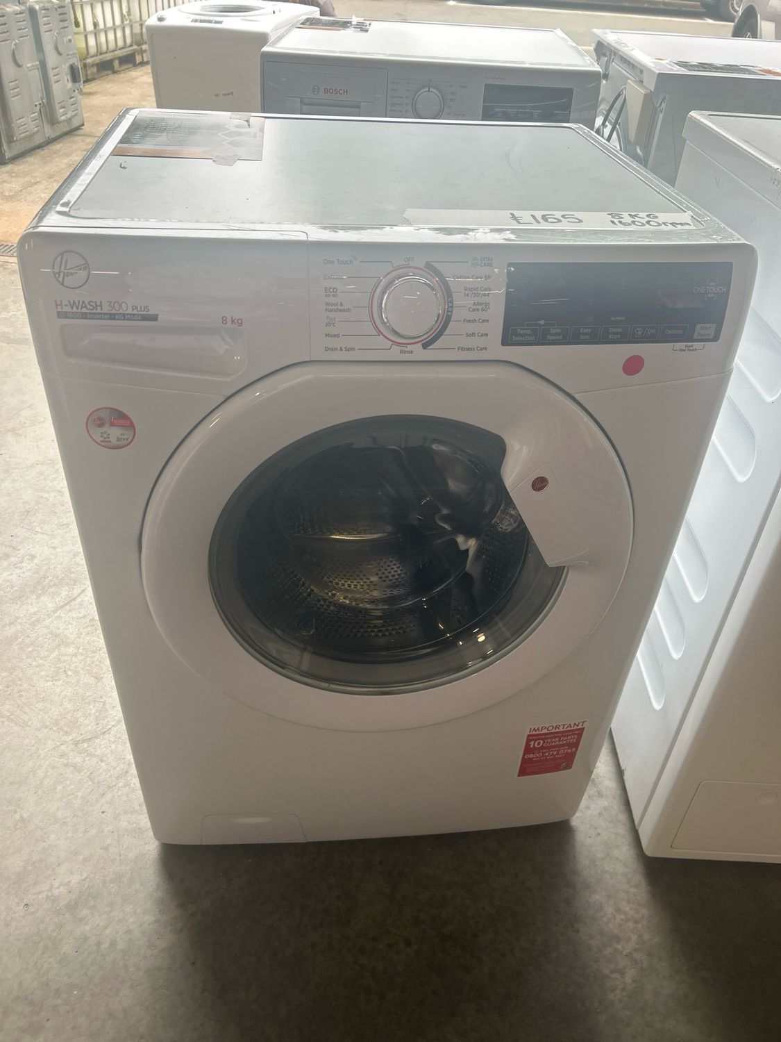Hoover H3W68TME 8KG 1600rpm Washing Machine White