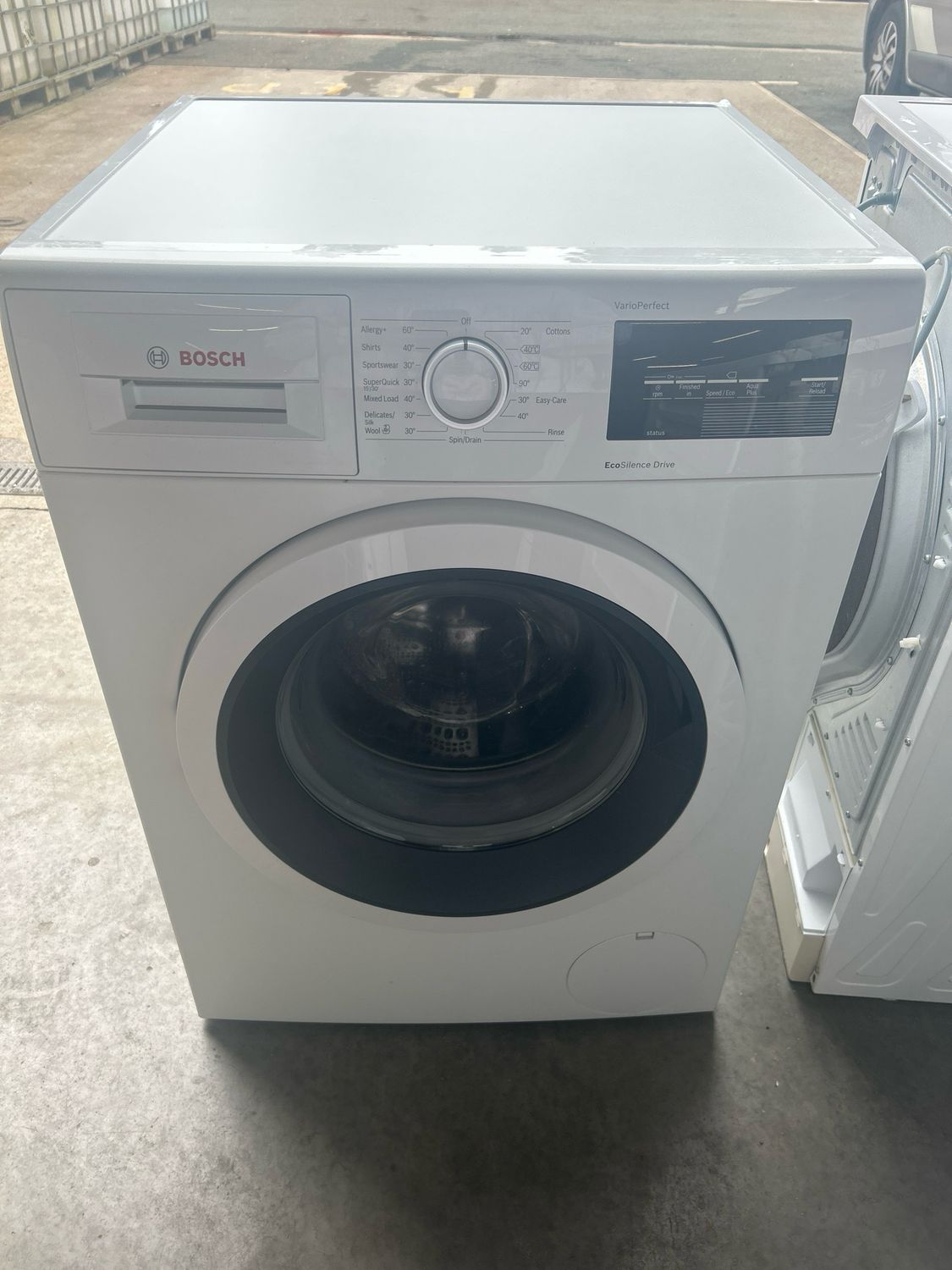 Bosch 8KG 1400rpm Washing Machine White