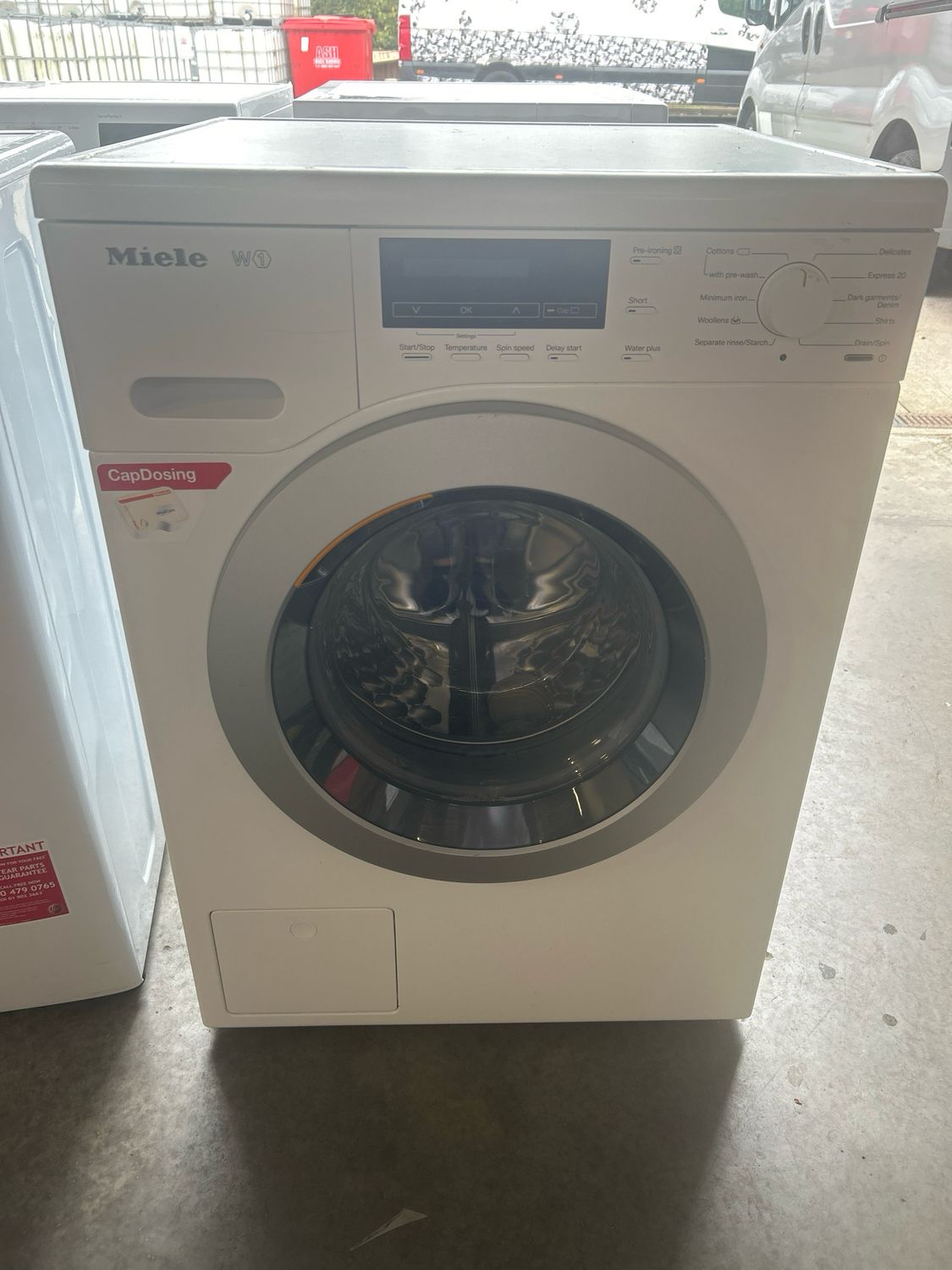 Miele W1 8KG 1400rpm Washing Machine White
