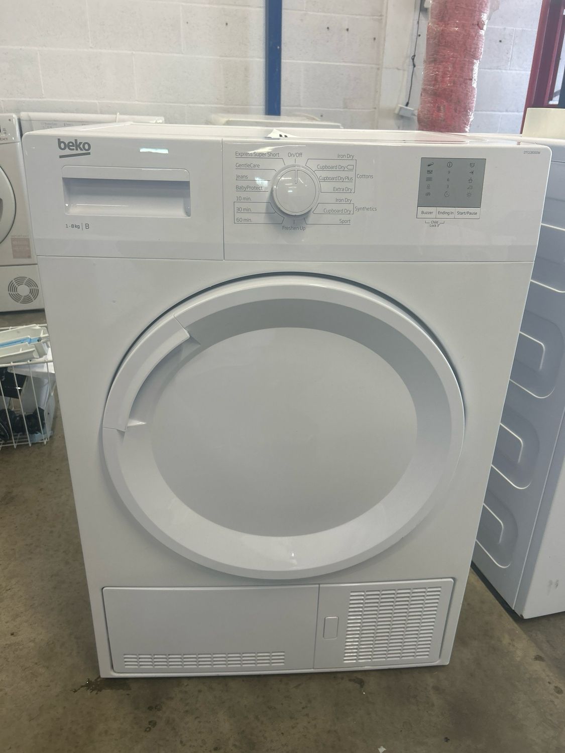 Beko DTGC8000W 8KG Condenser Tumble Dryer