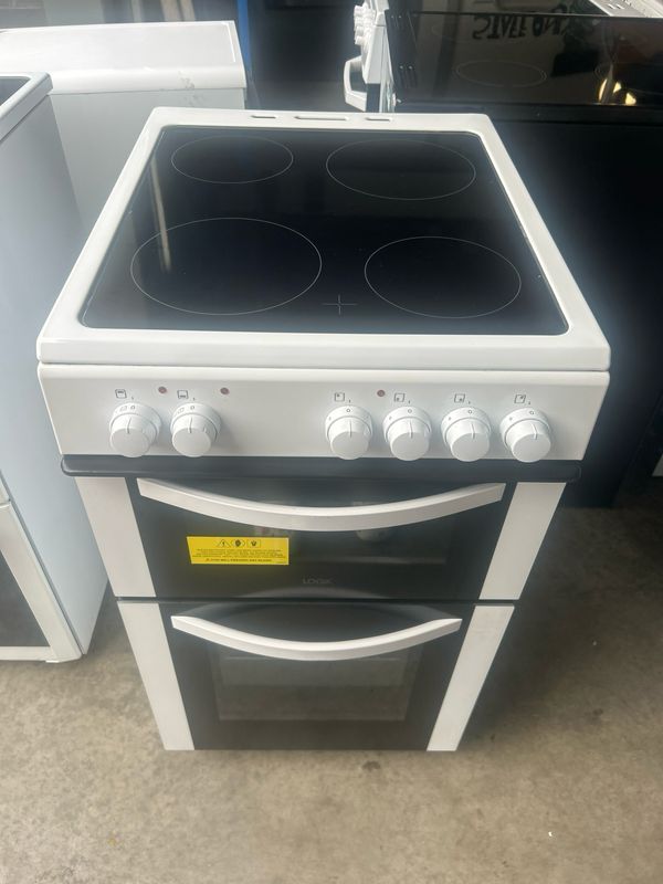 Logik LFTC50W16 50cm Ceramic Electric Cooker White