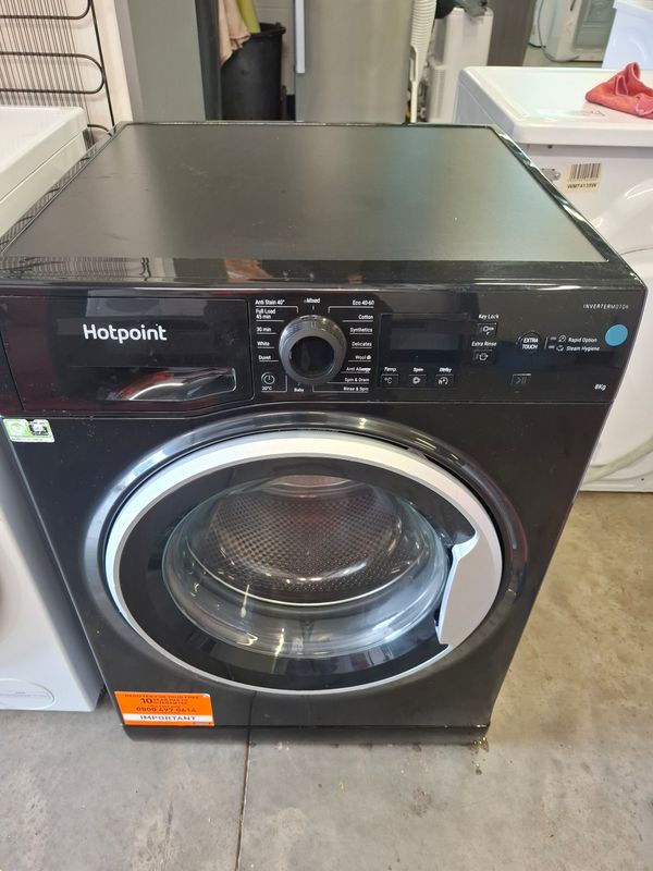 Hotpoint NSWM843BKUK 8KG 1400rpm Washing Machine Black