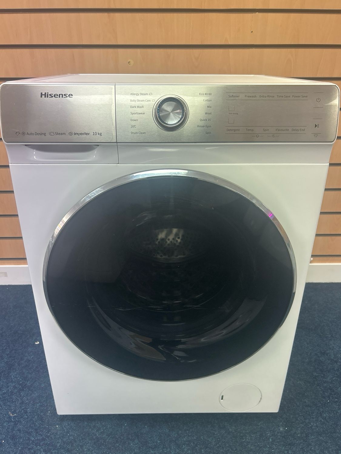 Hisense WFQR1014EVAJM 10KG 1400rpm Washing Machine White