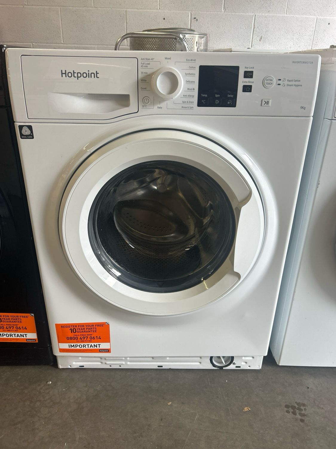 Hotpoint NSWM943CWUK 9KG 1400rpm Washing Machine White