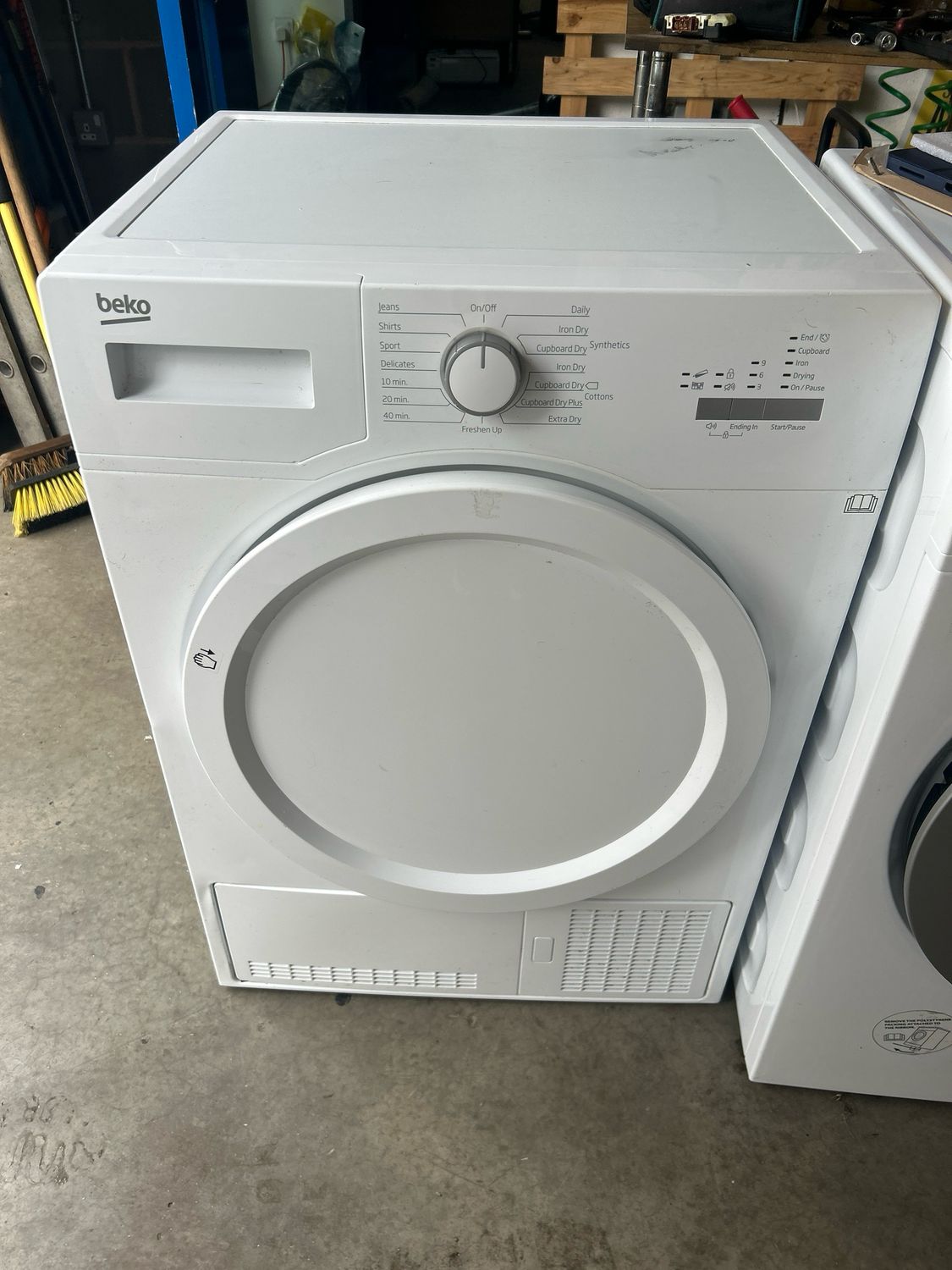 Beko 8KG Condenser Tumble Dryer White
