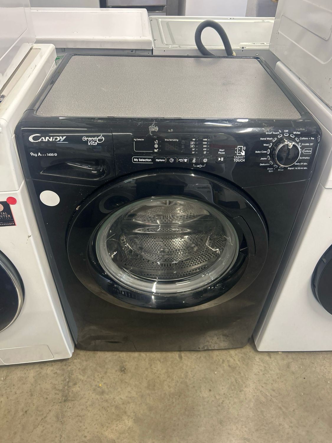 Candy 9KG 1400rpm Washing Machine Black