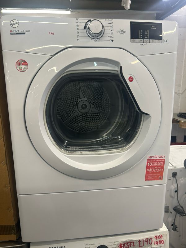 Hoover 9KG Vented Tumble Dryer White