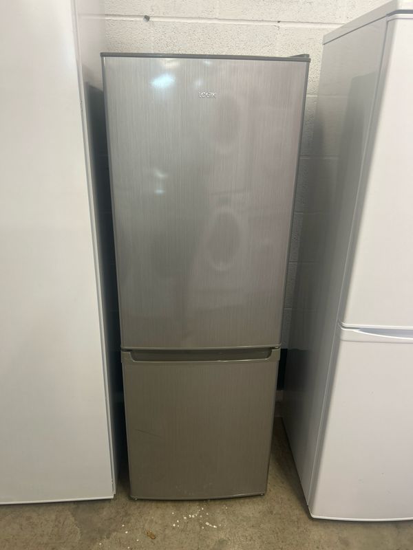 Logik Fridge Freezer Silver H142cm W49cm