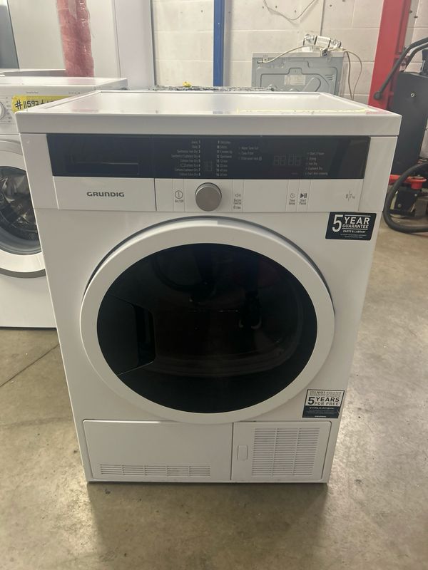 Grundig 7KG Condenser Tumble Dryer White