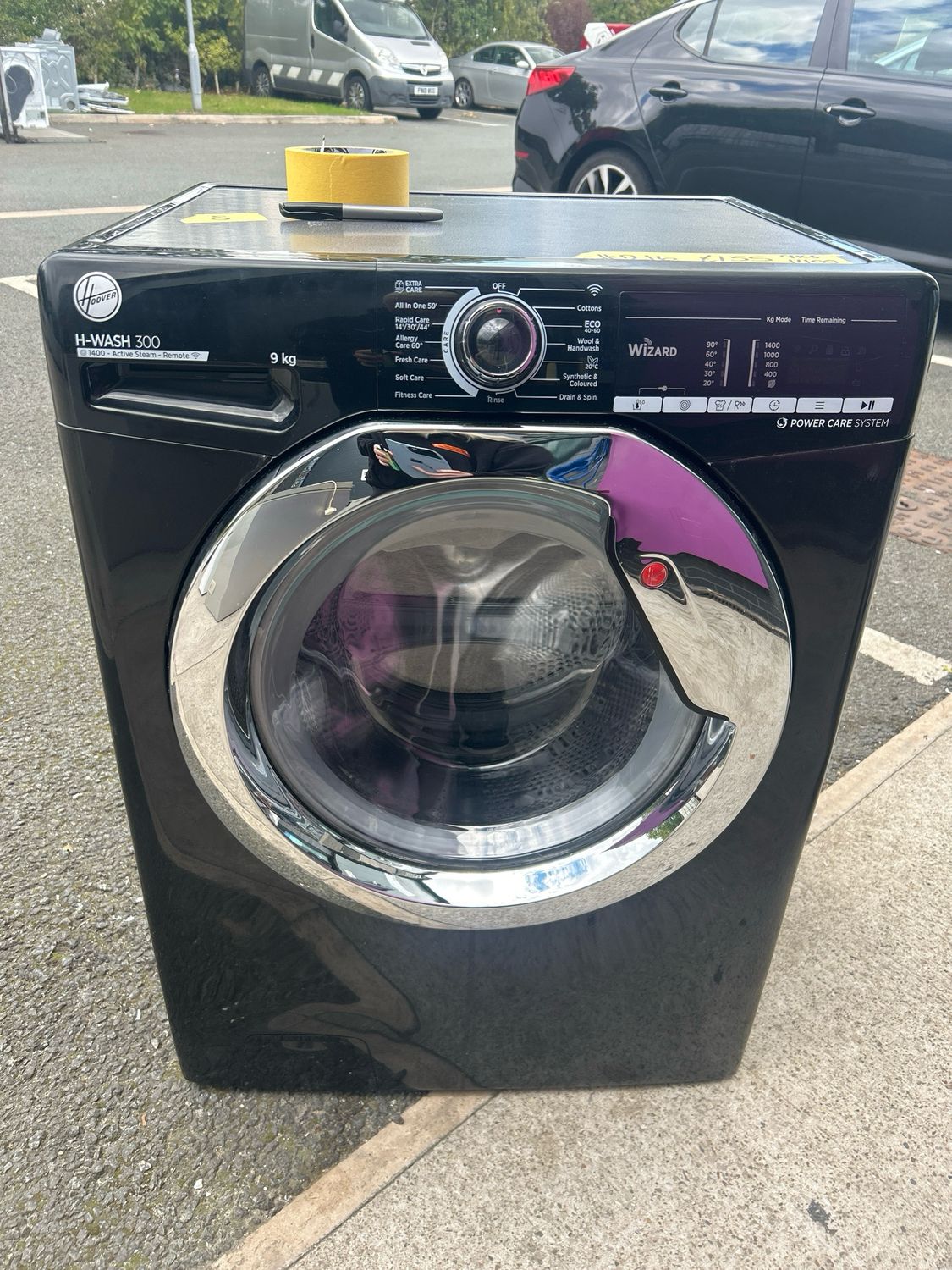 Hoover H3WS495TACBE 9KG 1400rpm Washing Machine Black