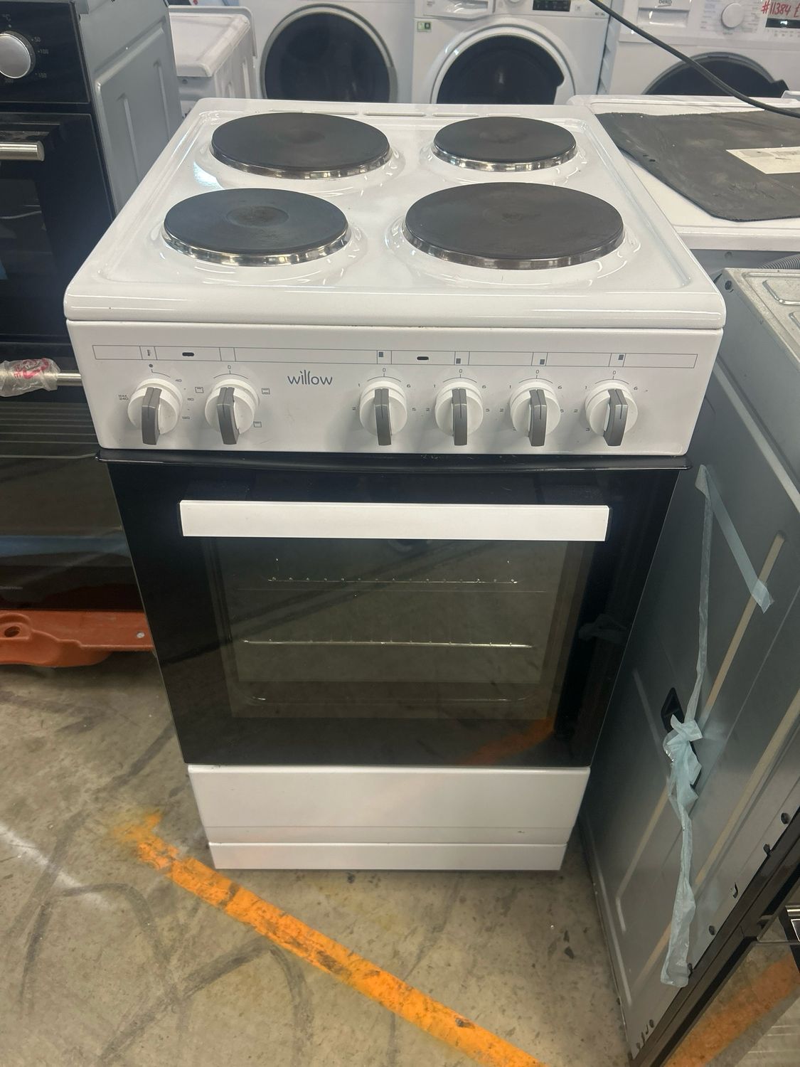 Willow 50cm Electric Cooker White