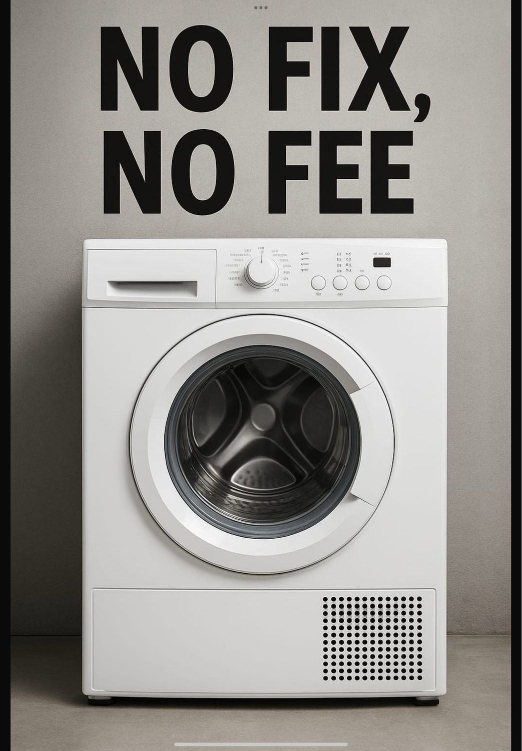 Tumble Dryer Repair - Collect &amp; Return - £40+Parts