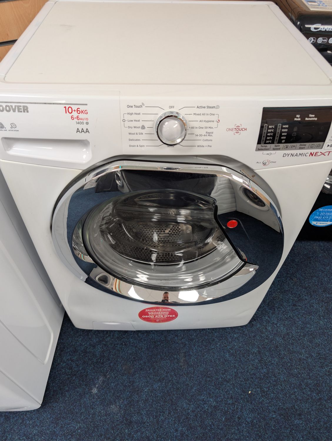 Hoover 10KG/6KG Washer Dryer White