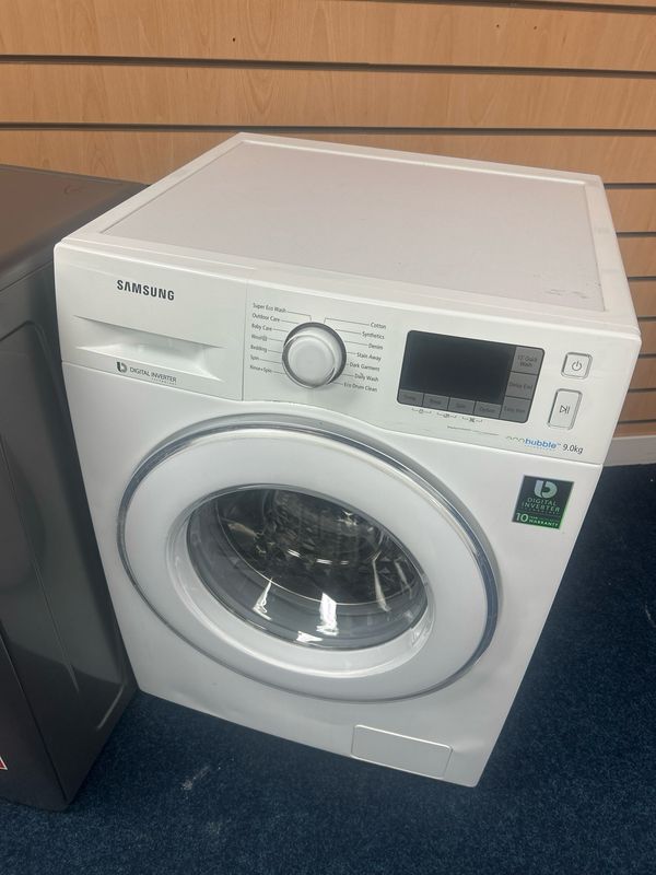 Samsung 9KG 1400rpm Washing Machine White