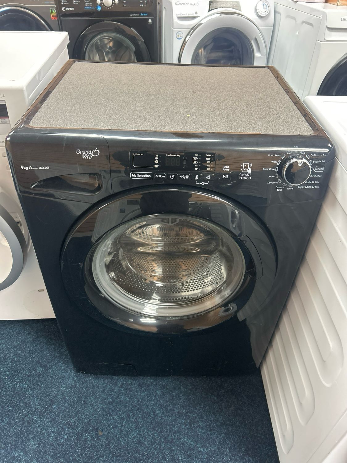 Candy 9KG 1400rpm Washing Machine Black