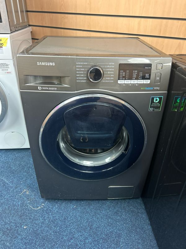 Samsung 8KG 1400rpm Washing Machine Graphite Grey Samsung 8KG 1400rpm Washing Machine Graphite Grey