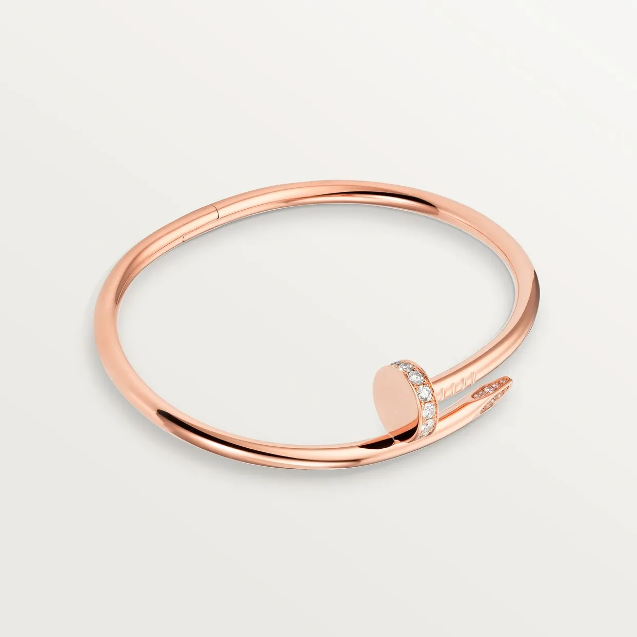Juste un Clou bracelet, classic model, diamonds