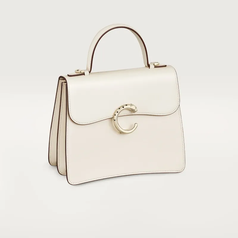 Small model handle bag, Panthère C de Cartier