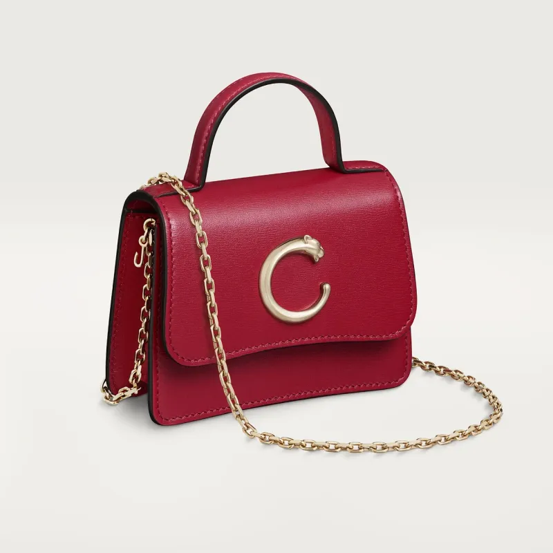 Micro model chain bag, Panthère C de Cartier