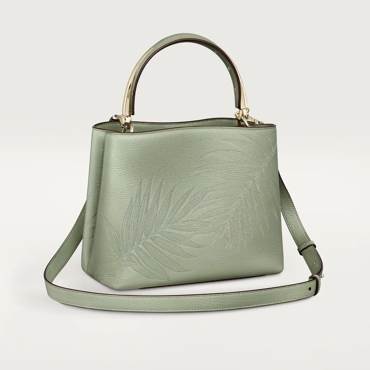 Small model handle bag, Panthère de Cartier