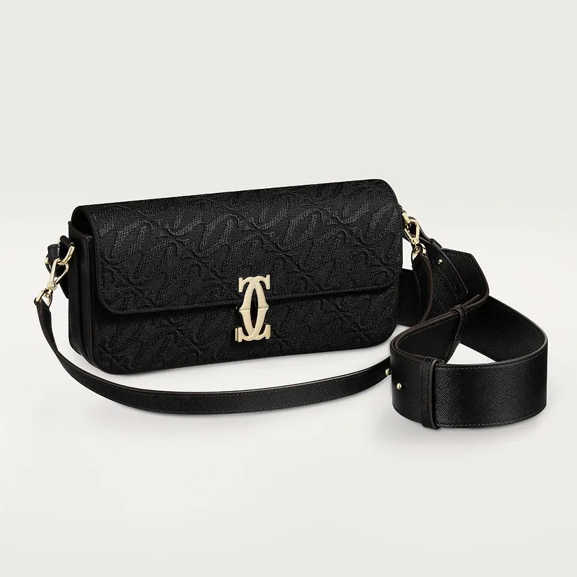 C de Cartier east-west bag