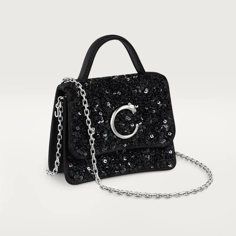 Micro model chain bag, Panthère C de Cartier