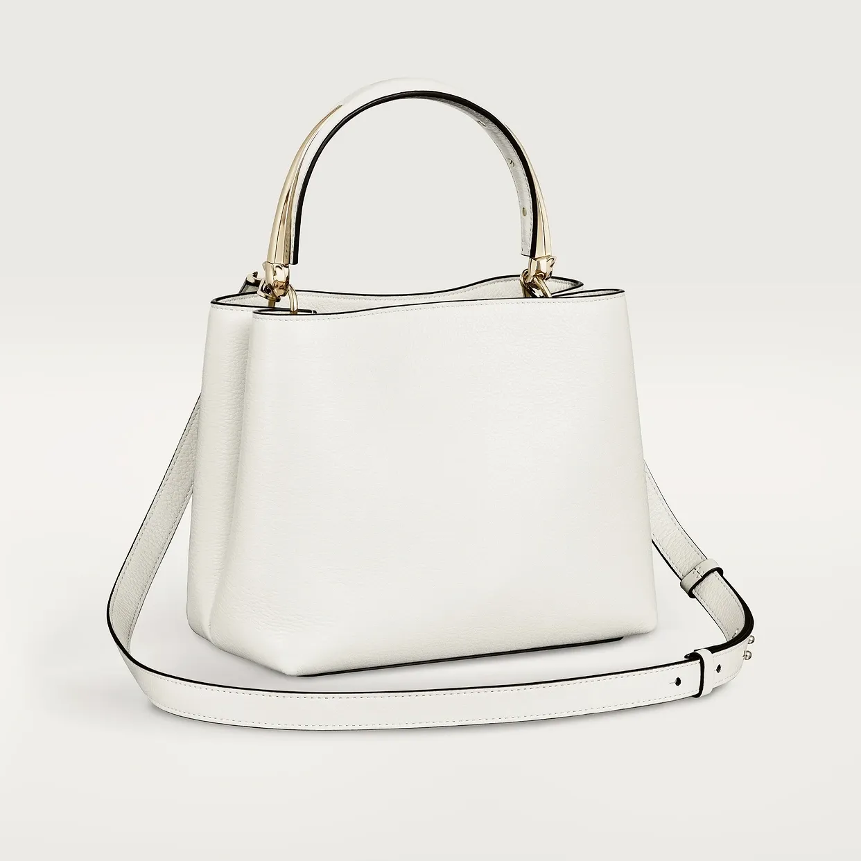 Small model handle bag, Panthère de Cartier