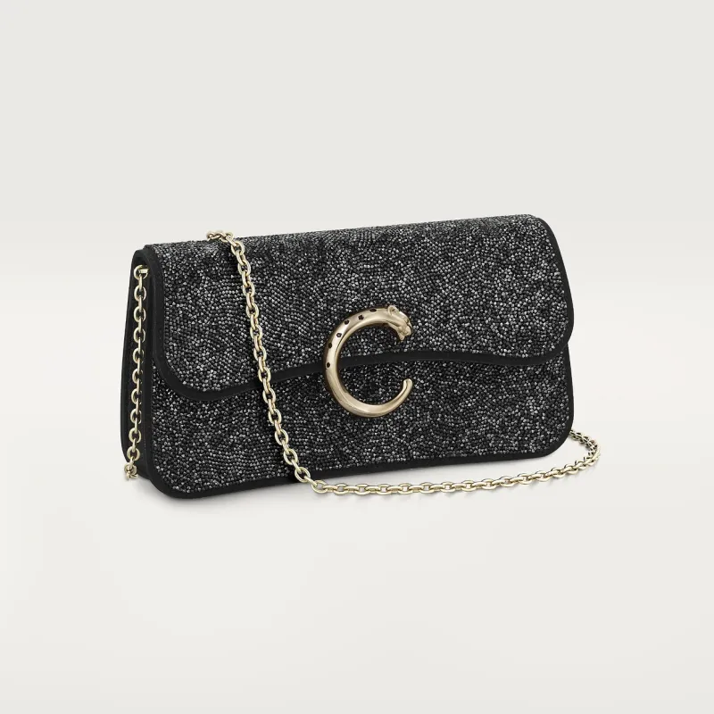 Mini model chain bag, Panthère C de Cartier
