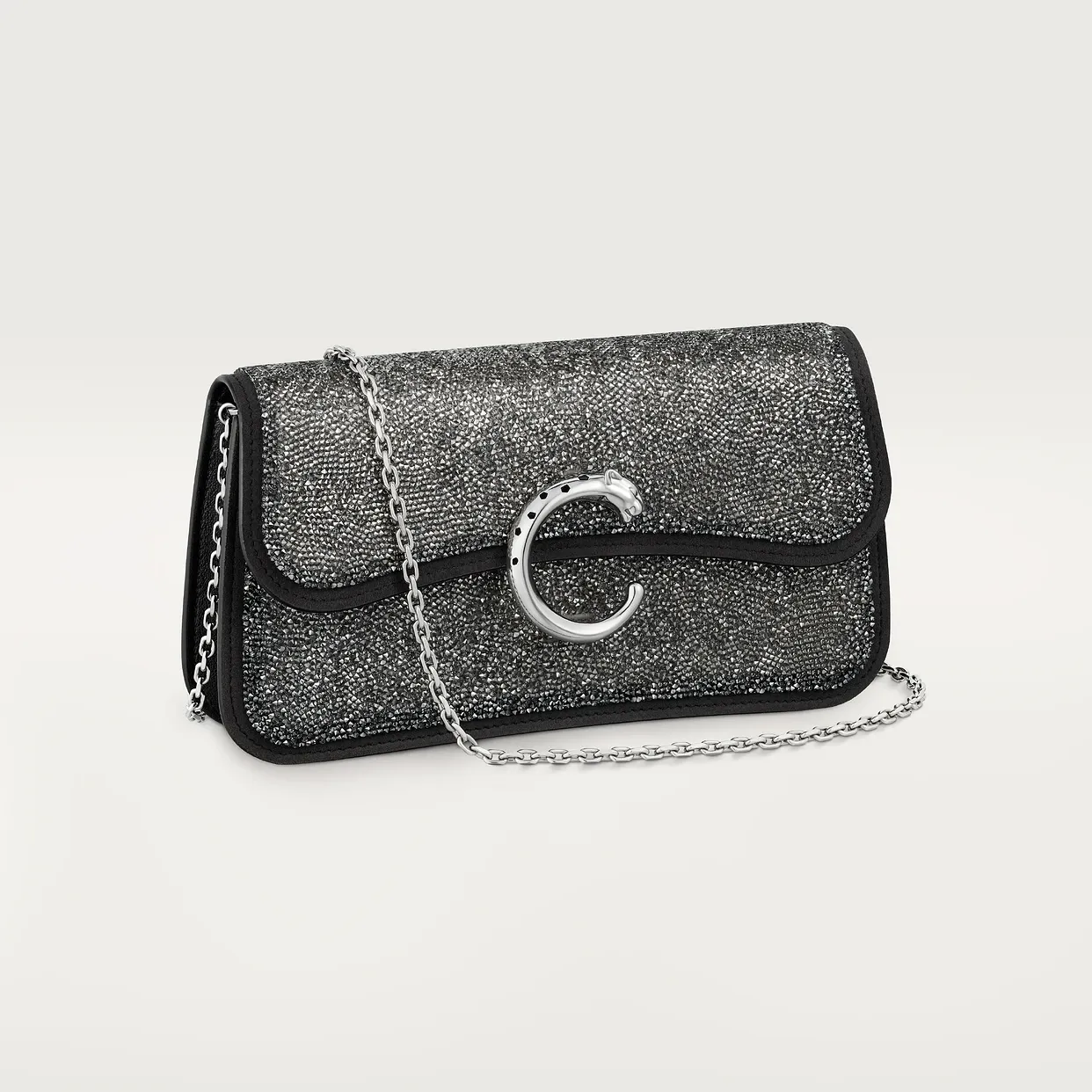 Mini model chain bag, Panthère C de Cartier