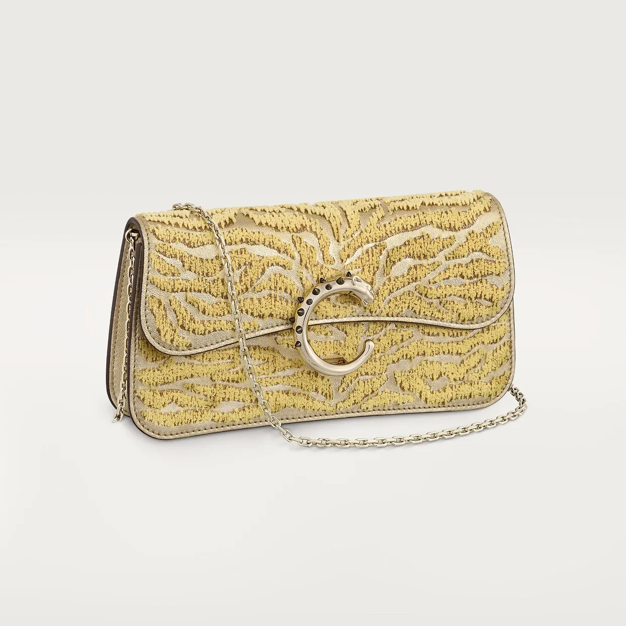 Mini model chain bag, Panthère C de Cartier