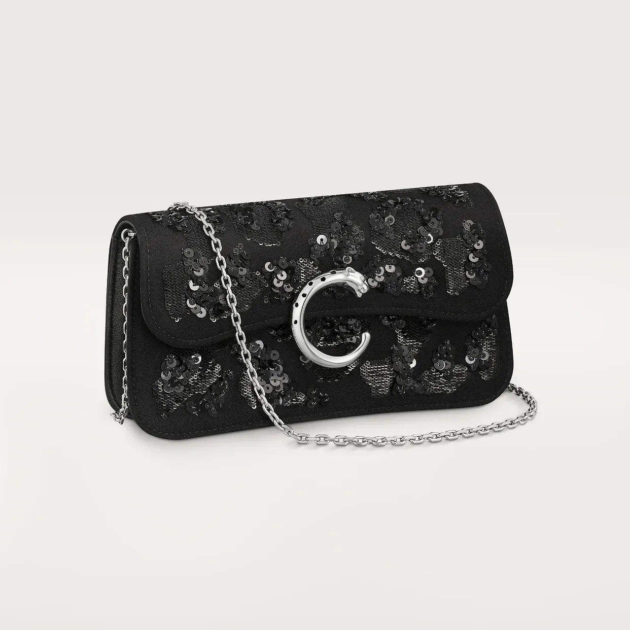 Mini model chain bag, Panthère C de Cartier