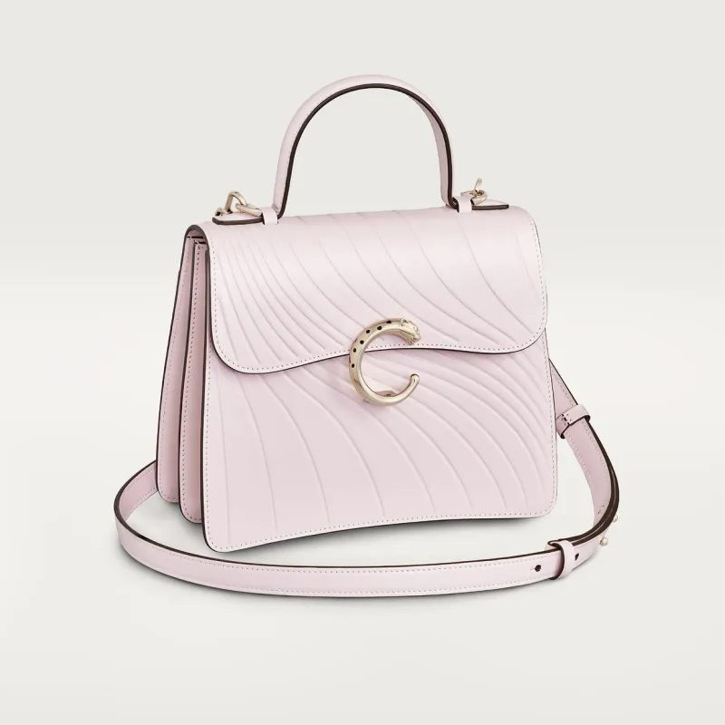 Small model handle bag, Panthère C de Cartier