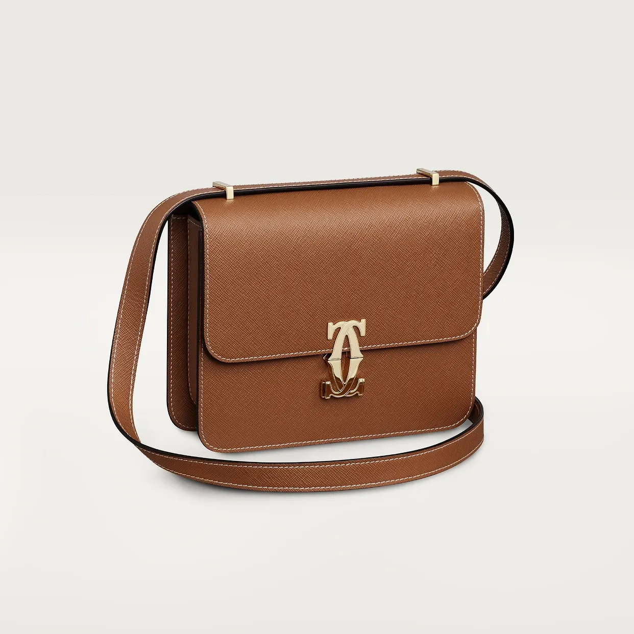 Mini model shoulder bag, C de Cartier