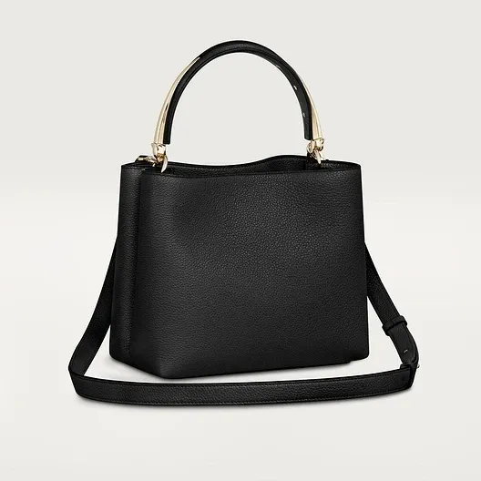 Top handle bag small model, Panthère Double de Cartier