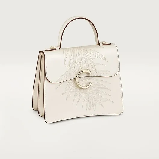 Small model handle bag, Panthère C de Cartier