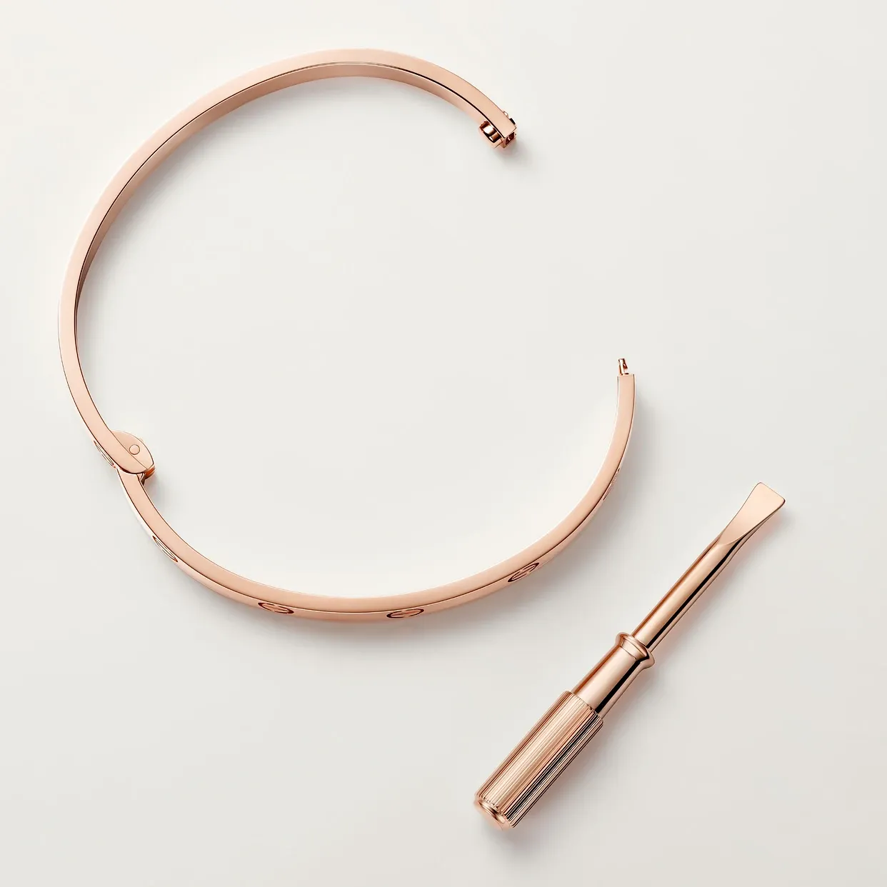 LOVE bracelet, single-screw closure, classic model