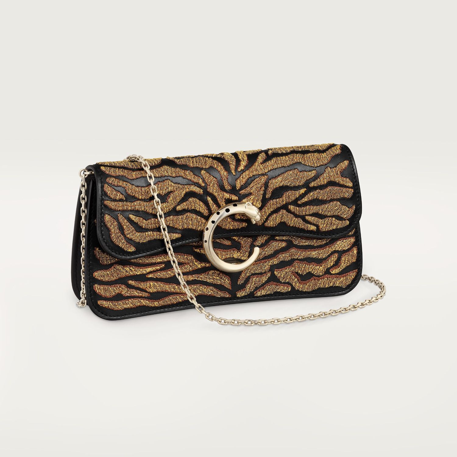 Mini model chain bag, Panthère C de Cartier