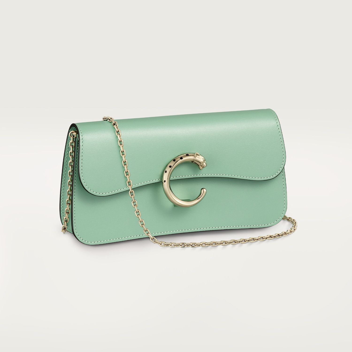 Mini model chain bag, Panthère C de Cartier