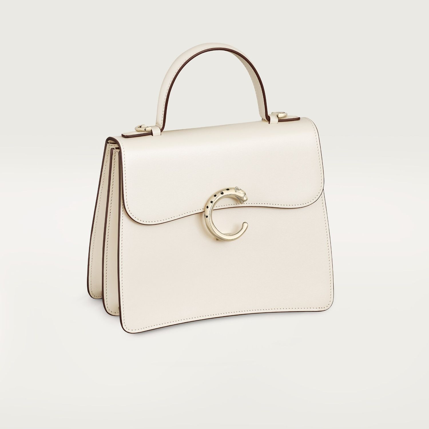 Small model handle bag, Panthère C de Cartier