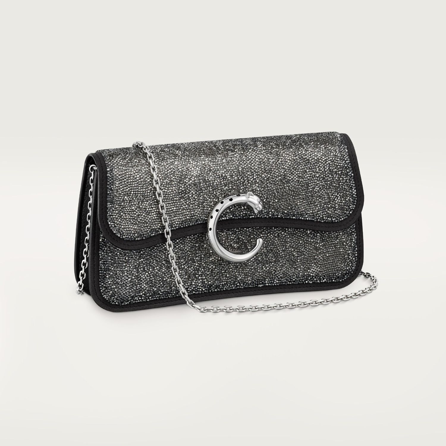 Mini model chain bag, Panthère C de Cartier