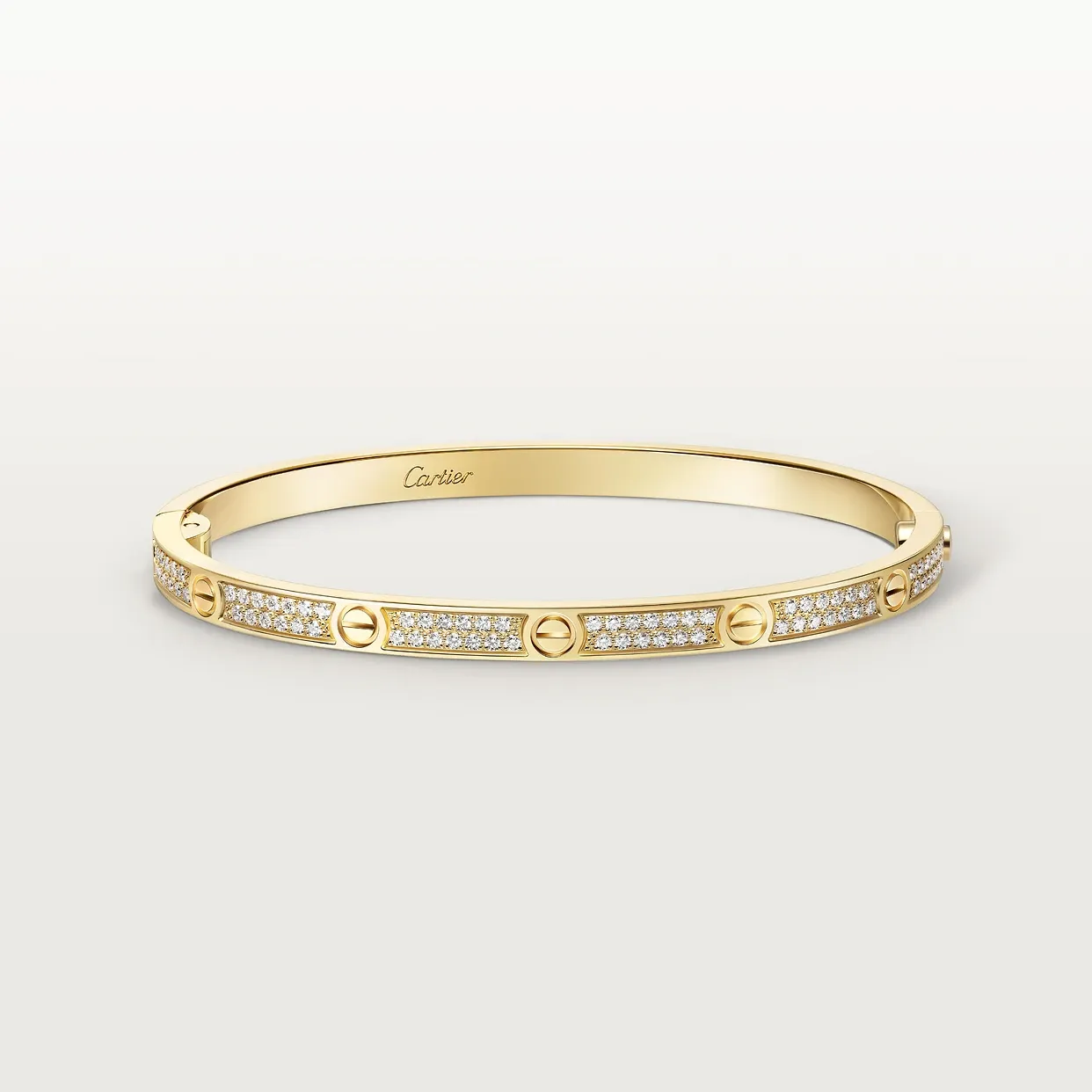 LOVE bracelet, small model, paved