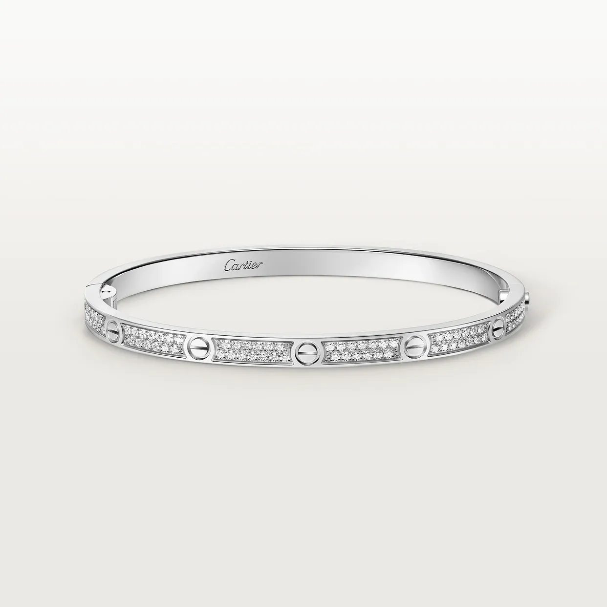 LOVE bracelet, small model, paved