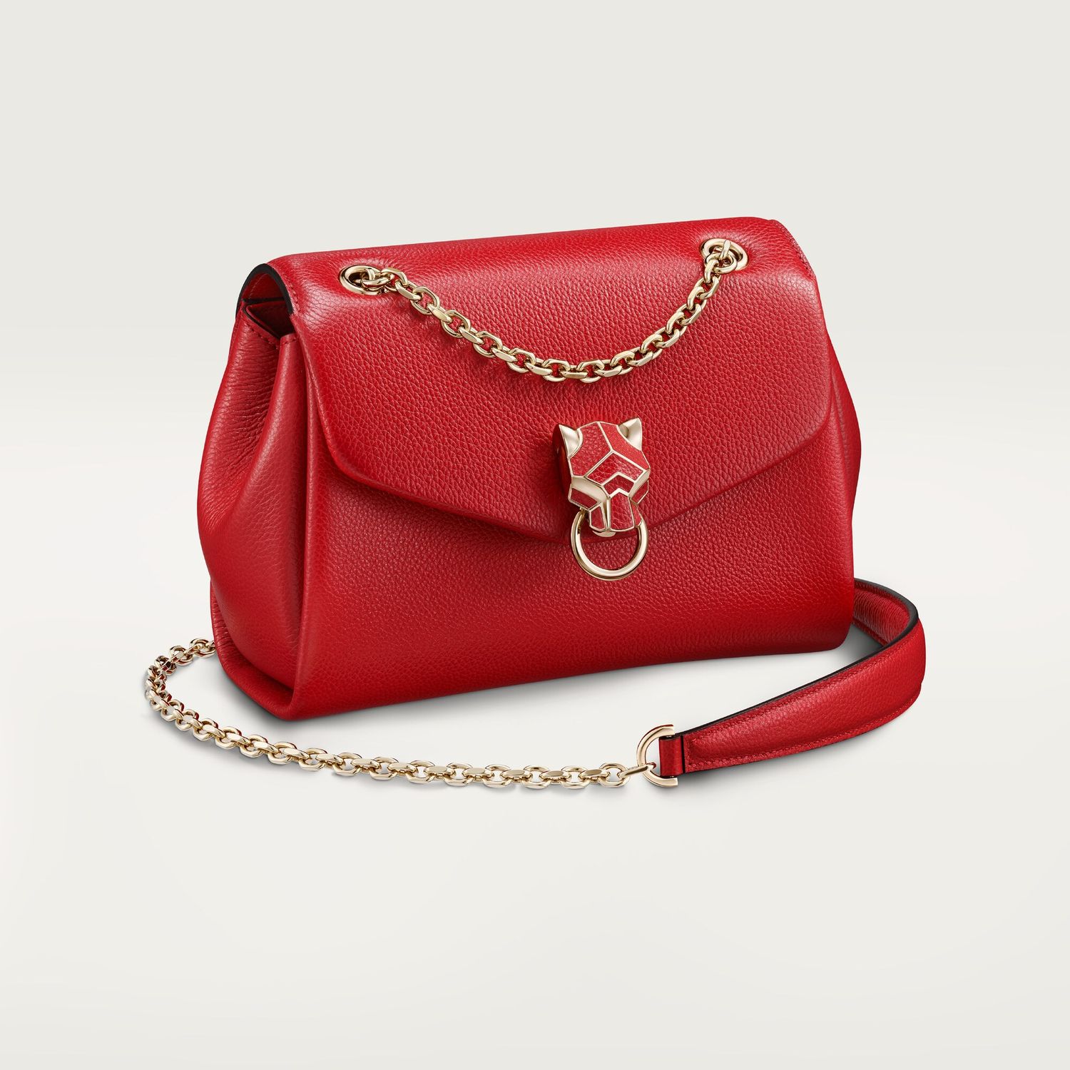 Mini model chain bag, Panthère Graphique de Cartier